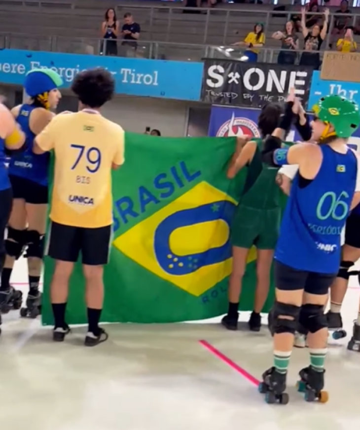 Team Brasil em quadra
